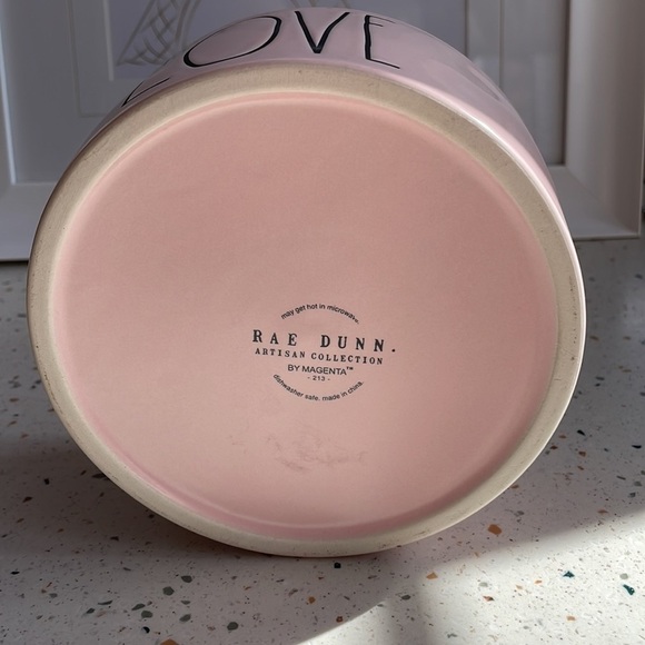 Rae Dunn Love Bowl for Humans or Pets - Picture 4 of 4